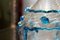 Bouteille en Verre de Murano Transparent et Verre Soufflé Bleu, Italie, 18ème Siècle 6