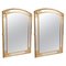 Antique French Louis XV Style Full Length Giltwood Pier Mirrors, 19th Century, Set of 2 1