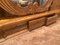 Italian Regency Hand Carved Maple Pier Console or Dressing Table with Mirror, Image 13