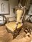 Fauteuil Trône Rococo Argenté en Bois Doré, Rome, 18ème Siècle 6