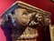 Italienische architektonische Säulen aus korinthischem Holz, 19. Jh. auf Sandsteinsockel, 2er Set 9