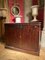 19th Century Italian Empire Mahogany Commode 2-Doors Cabinet 4