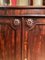 19th Century Italian Empire Mahogany Commode 2-Doors Cabinet, Image 6