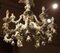 19th Century Italian 2-Tier Capodimonte Porcelain Chandelier with Roses, Image 6