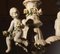 19th Century Italian 2-Tier Capodimonte Porcelain Chandelier with Roses, Image 2