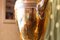 Französische Empire Vasen aus mattem & brüniertem vergoldetem Porzellan, 2er Set 6