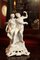 Late 19th Century White Porcelain Group of Male and Female Figurines by Capodimonte, 1890s, Image 2