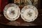 18th Century Hand Painted Multi-Color Porcelain Decorative Dinner Plates, Set of 2 2