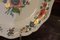 18th Century Hand Painted Multi-Color Porcelain Decorative Dinner Plates, Set of 2 8