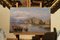 Consalvo Carelli,19th Century Italian Rectangular Oil on Board Landscape Marine Painting, Paint & Wood, Image 10