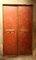 20th Century Italian Faux Red Porphyry Lacquered and Gilt Framed Wood Door, Image 12