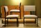 Italian Low Lounge Chairs with Black Iron Frame and Ice White Upholster by Milo Baughman, 1950s, Set of 6, Image 19