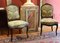 19th Century French Louis XV Style Side Chairs with Fortuny Fabric Upholstery, Set of 2 8