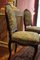 19th Century French Louis XV Style Side Chairs with Fortuny Fabric Upholstery, Set of 2 9
