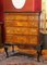Commode Style George II en Noyer et Marqueterie sur Pied ou Highboy, Angleterre, 1890s 2