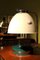 Italian Green Iron and Chrome Round Base Swivel Arm One Light Table Lamp, 1960s 14