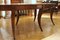 Italian Empire Style Oval Cherrywood and Ebony Dining Room Table, 19th Century, Image 9