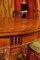 Italian Empire Style Oval Cherrywood and Ebony Dining Room Table, 19th Century, Image 4