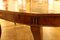 Ovaler Italienischer Esszimmertisch aus Kirschholz & Ebenholz im Empire-Stil, 19. Jh. 10
