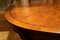 Italian Empire Style Oval Cherrywood and Ebony Dining Room Table, 19th Century, Image 11