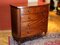 Late 19th Century English Mahogany Bow Front Chest of Drawers 7