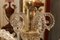 Zweistufiger italienischer Kronleuchter aus Muranoglas mit 20 Leuchten, 1940er 3