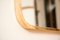 Curved Half Brass Mirror in the style of Gio Ponti, 1960 4