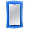 Cobalt Blue Glass Frame Mirror, Italy, 1950, Image 1