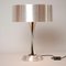 Nickel Table Light attributed to Oscar Torlasco, 1960 1