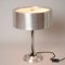 Lámpara de mesa de níquel atribuida a Oscar Torlasco, 1960, Imagen 3