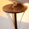 Lampada da tavolo in nichel attribuita a Oscar Torlasco, 1960, Immagine 6