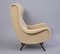 Senior Armchairs attributed to Marco Zanuso for Arflex, 1950, Set of 2 6