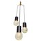 Pendant Lamp with 3 Globes attributed to Gino Sarfatti for Seguso, 1960 1