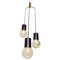 Pendant Lamp with 3 Globes attributed to Gino Sarfatti for Seguso, 1960, Image 1