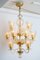 12-Arm Chandelier with Gold Inclusions from Barovier & Toso, 1940s 2
