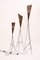 Floor Lamps in the Style of Mategot, 1950, Set of 3 2