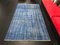 Turkish Royal Blue Overdyed Bedroom Rug 2