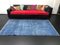 Türkischer Königsblau Überfärbter Schlafzimmer Teppich 3