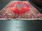 Turkish Red Wool Anatolia Hand Knotted Rug, Image 5