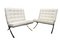 Barcelona Lounge Chairs attributed to Lilly Reich & Ludwig Mies Van Der Rohe, 1970s, Set of 2, Image 1