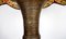 Antique Islamic Syrien Brass Floor Lamp with Hand Painted Camel Skin Leather Lampshade, 1930s 10