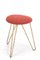 Mid-Century Stool with Hairpin Legs, 1950s, Image 1
