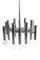 Chrome 12-Light Pendant Lamp 6