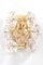 Brass and Faceted Glass Wall Sconce from Kinkeldey, Image 6