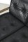 Vintage 2-Sitzer Sofa aus schwarzem Leder 7
