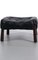 Leather Footstool by Percival Lafer 1
