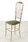 Vintage Gold and Green Chiavari Chair, Image 1