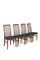 Dining Room Chairs in Teak, Set of 4 1