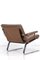 Easy Chair in Leather and Chrome 3