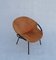 Mid-Century Circle Balloon Chair von Lusch Erzeugnis für Lusch & Co, 1960er 8